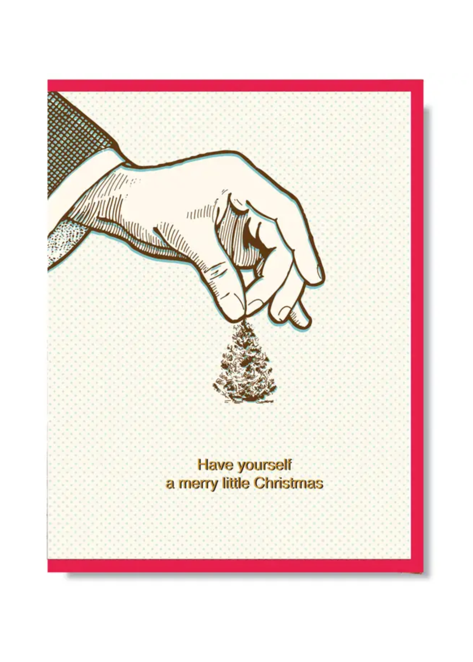 Smitten Kitten Holiday Card - Merry Little Christmas