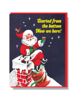 Smitten Kitten Holiday Card - Started From The Bottom