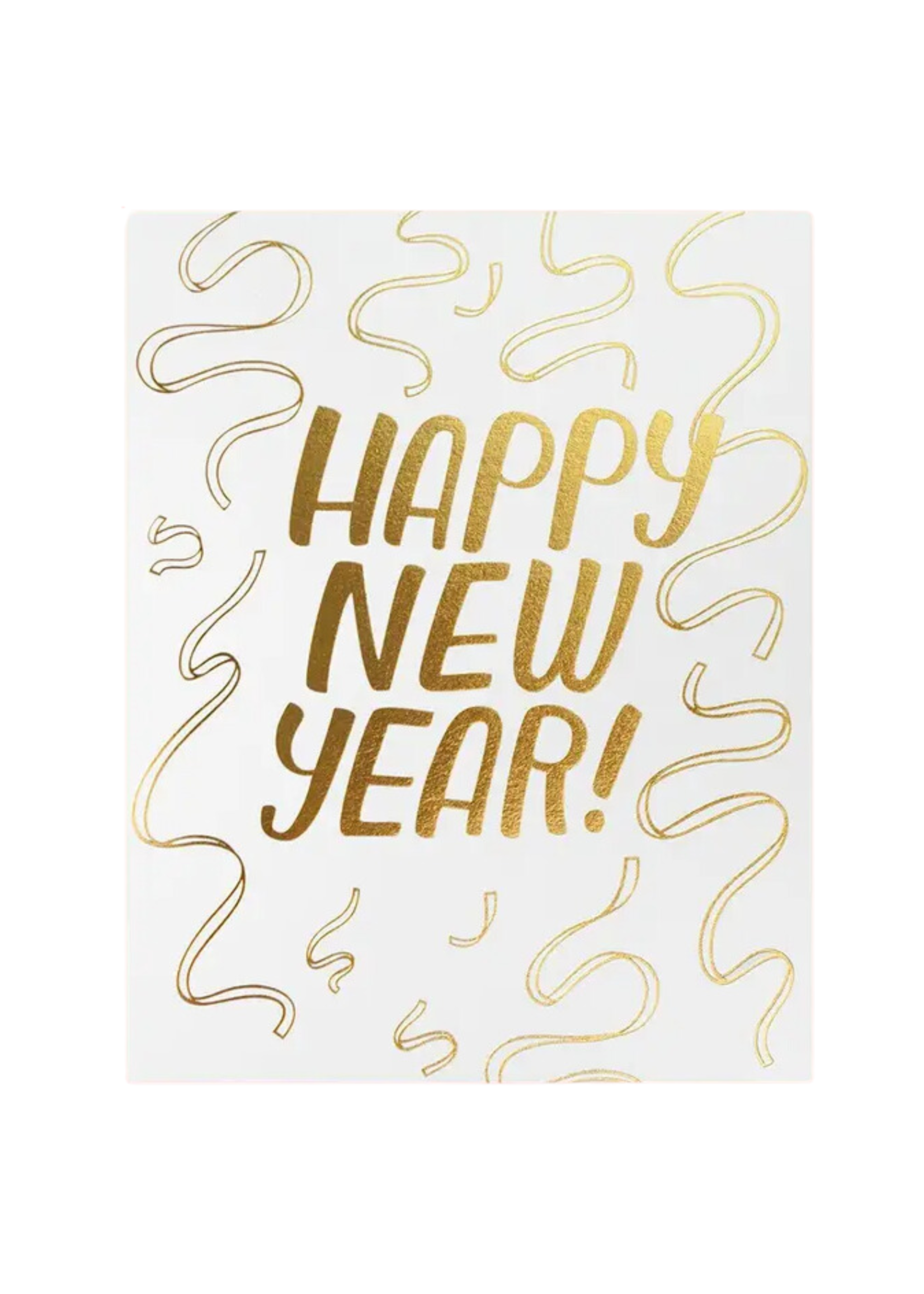 The Good Twin Holiday Card - New Year Streamers