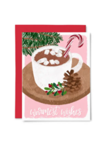 Paper Bunny Press Holiday Card - Warmest Wishes