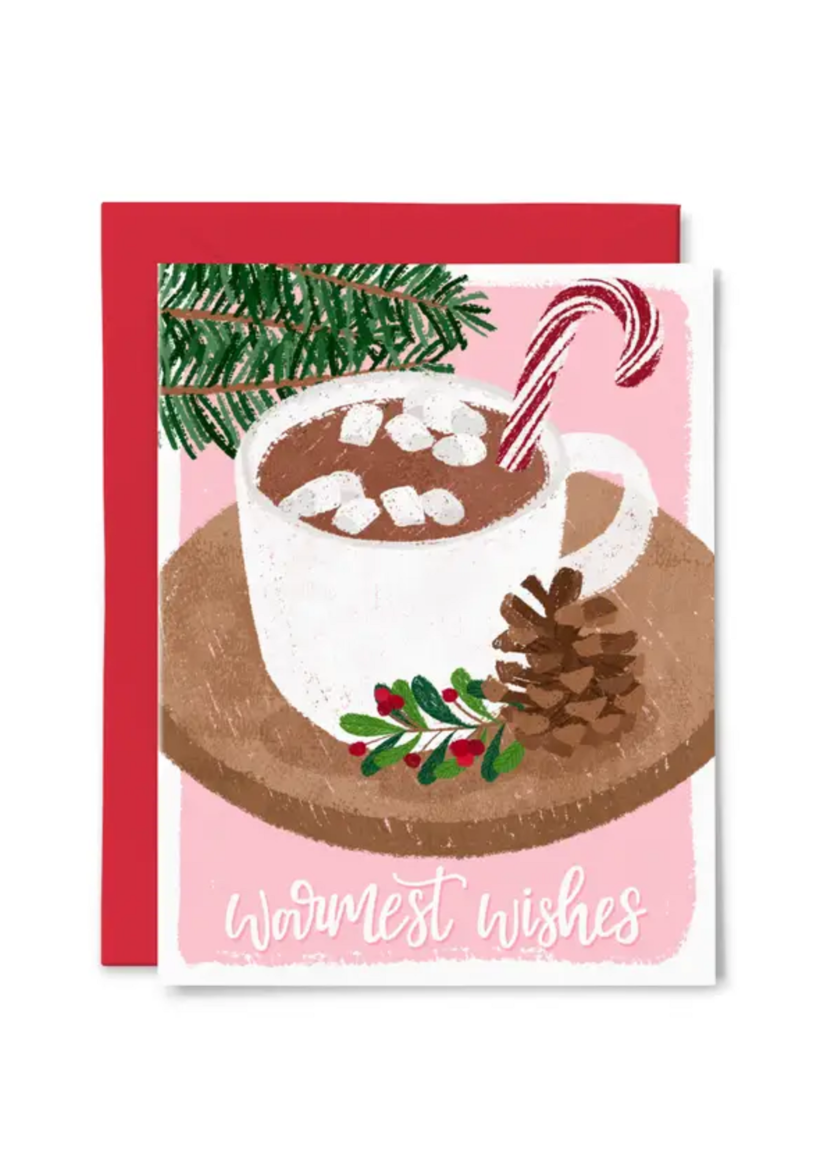 Paper Bunny Press Holiday Card - Warmest Wishes