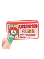 Turtle's Soup Certified Clown Sticker