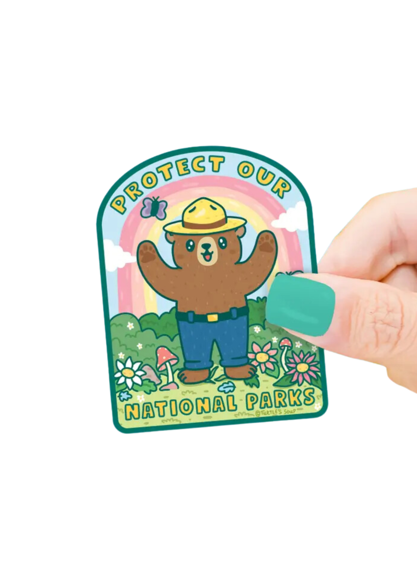 Turtle's Soup Protect Our National Parks Sticker