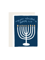 Slightly Stationery Hanukkah Boxed Notes - Super Lit Hanukkah