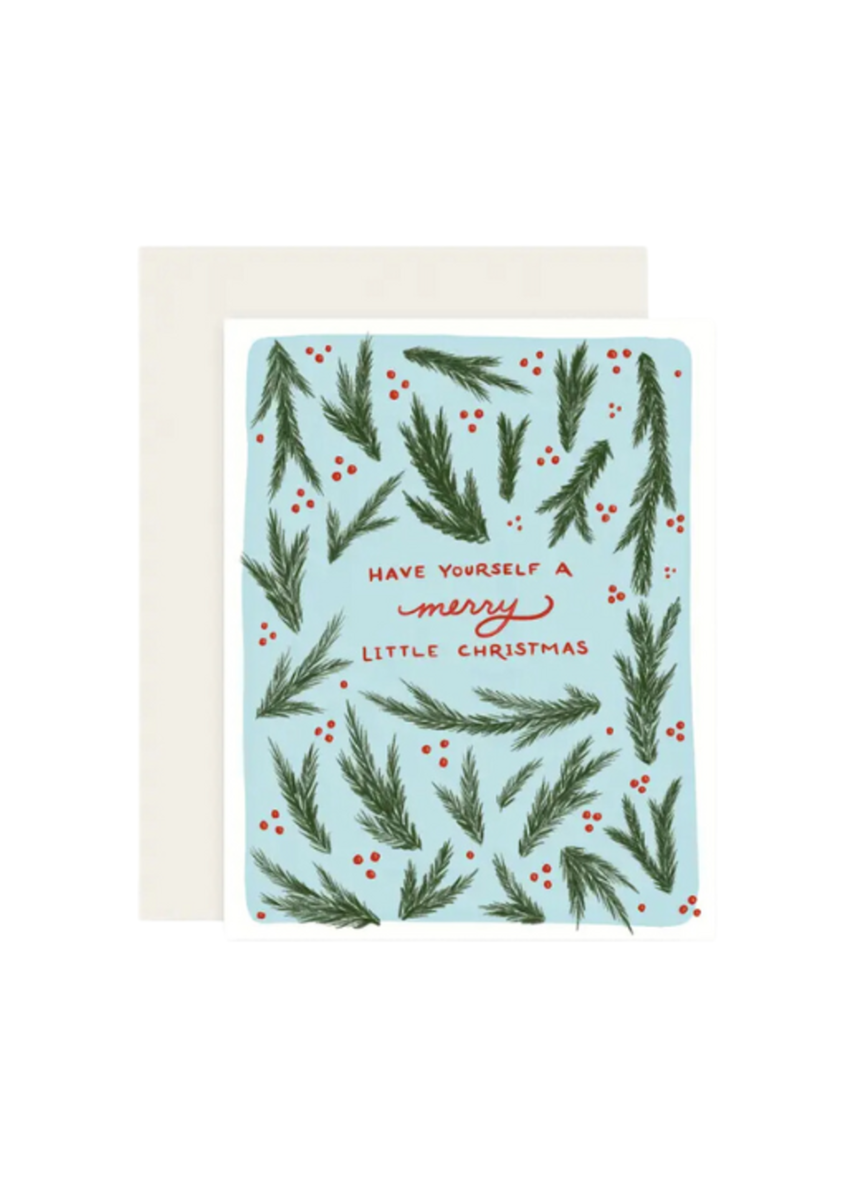 Slightly Stationery Holiday Boxed Notes - Merry Sprigs