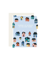 Slightly Stationery Holiday Card - Joy & Peace