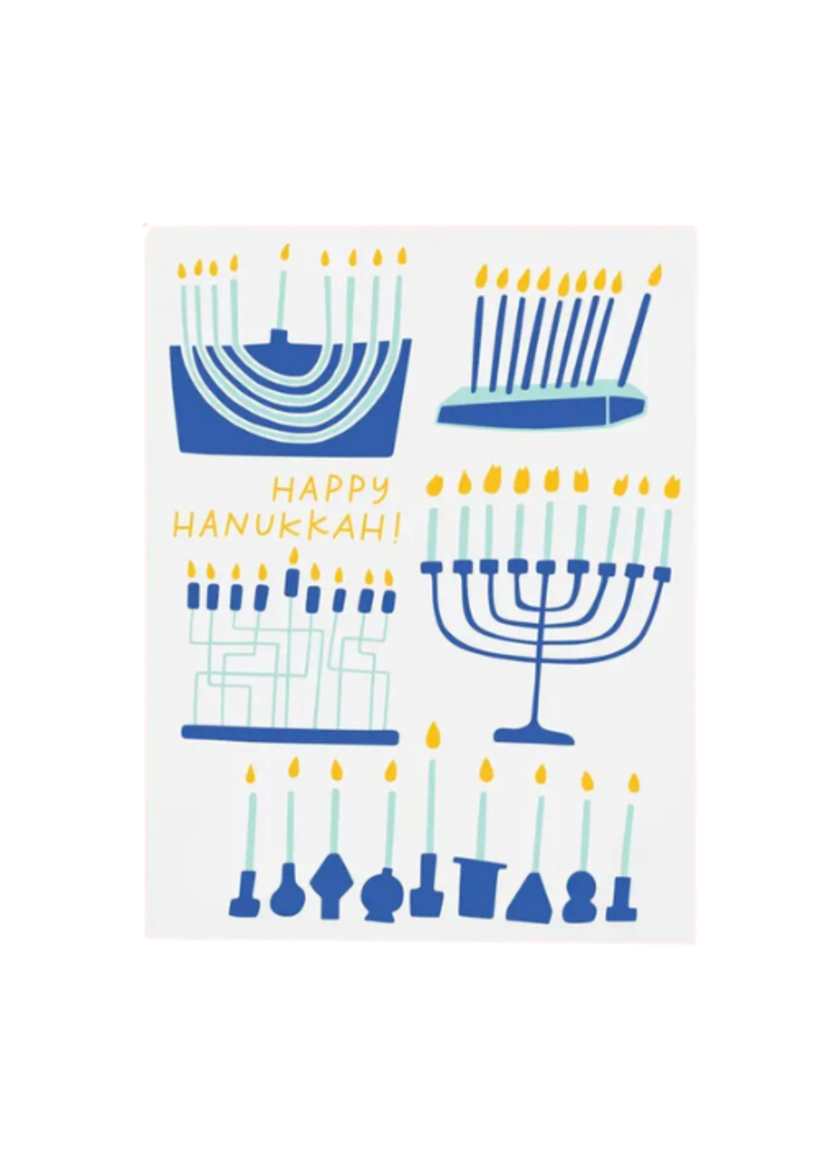 The Good Twin Hanukkah Boxed Notes - Menorah