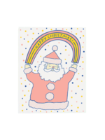 The Good Twin Holiday Card - Rainbow Santa