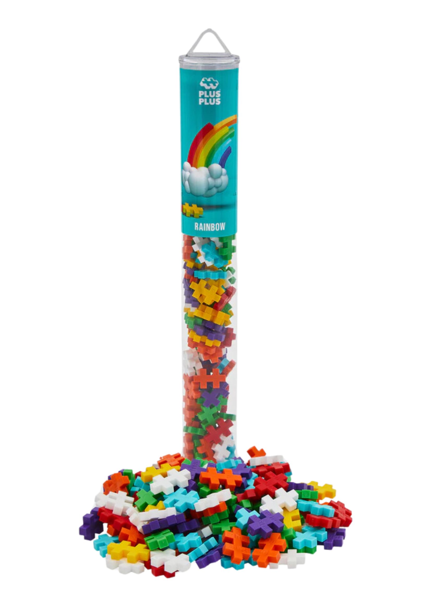 Plus Plus USA Rainbow Plus Plus Tube