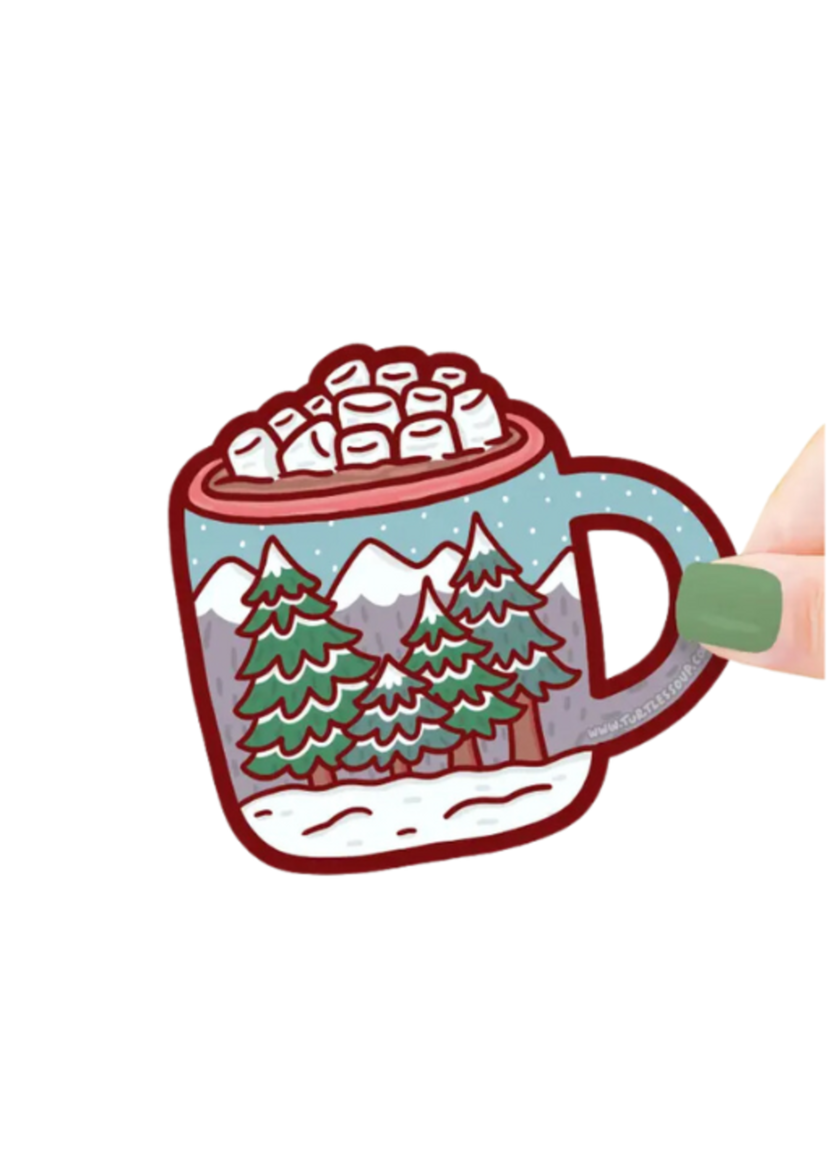 Turtle's Soup Hot Cocoa Sticker
