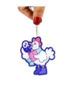 Turtle's Soup Chicken Holiday Ornament
