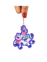 Turtle's Soup Cow Holiday Ornament