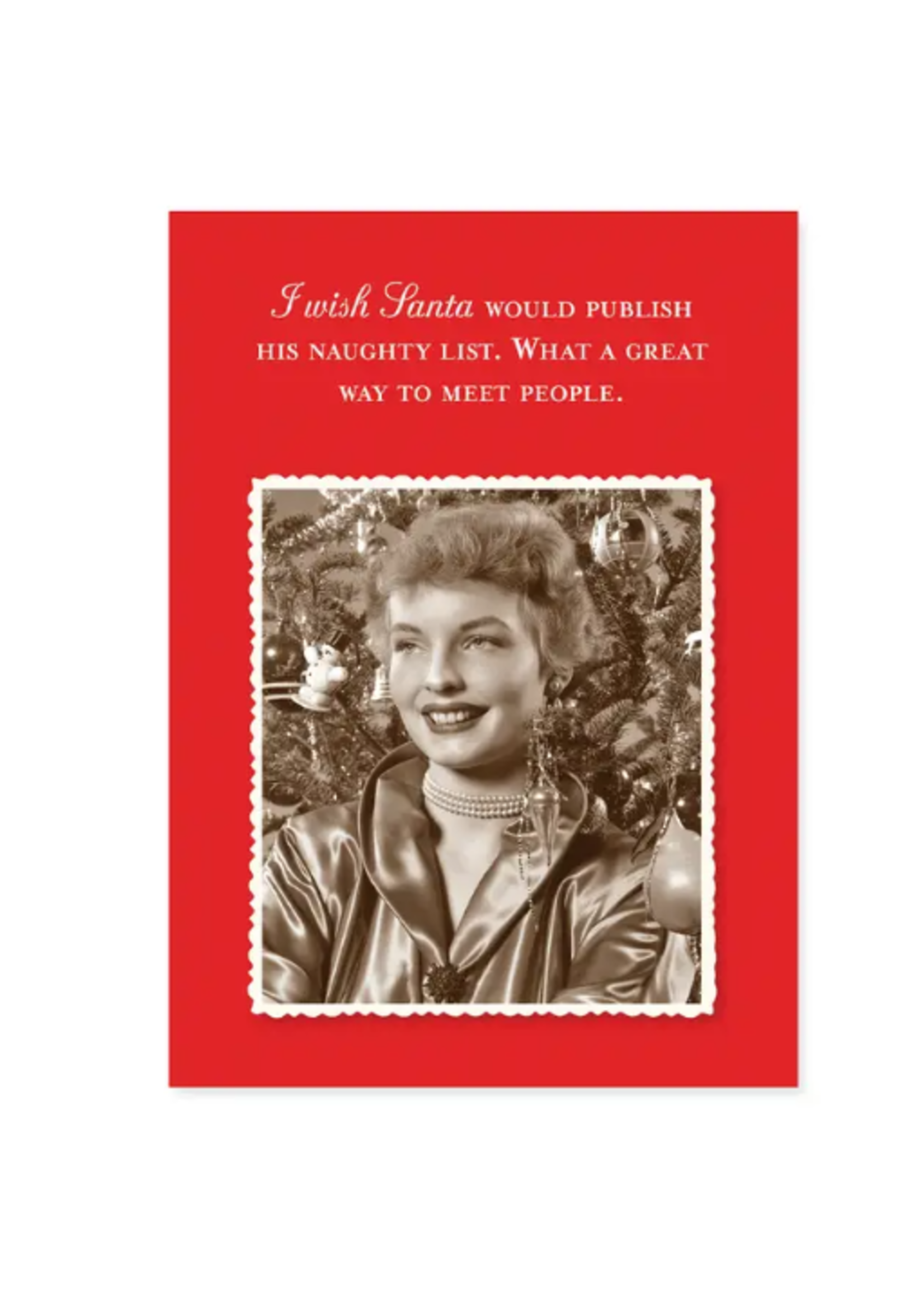 Shannon Martin Holiday Card - Naughty List