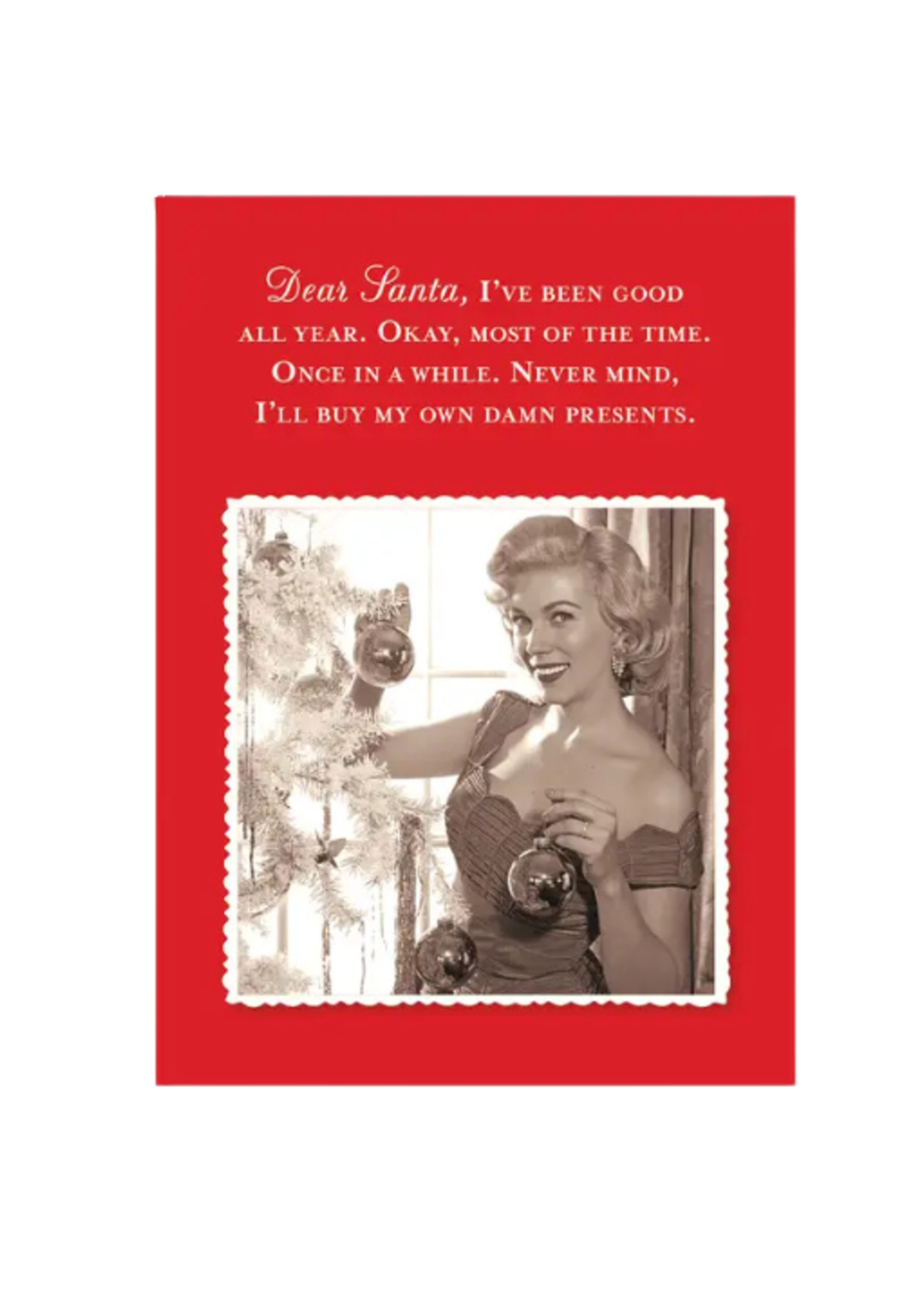 Shannon Martin Holiday Card -  Buy My Own Gifts