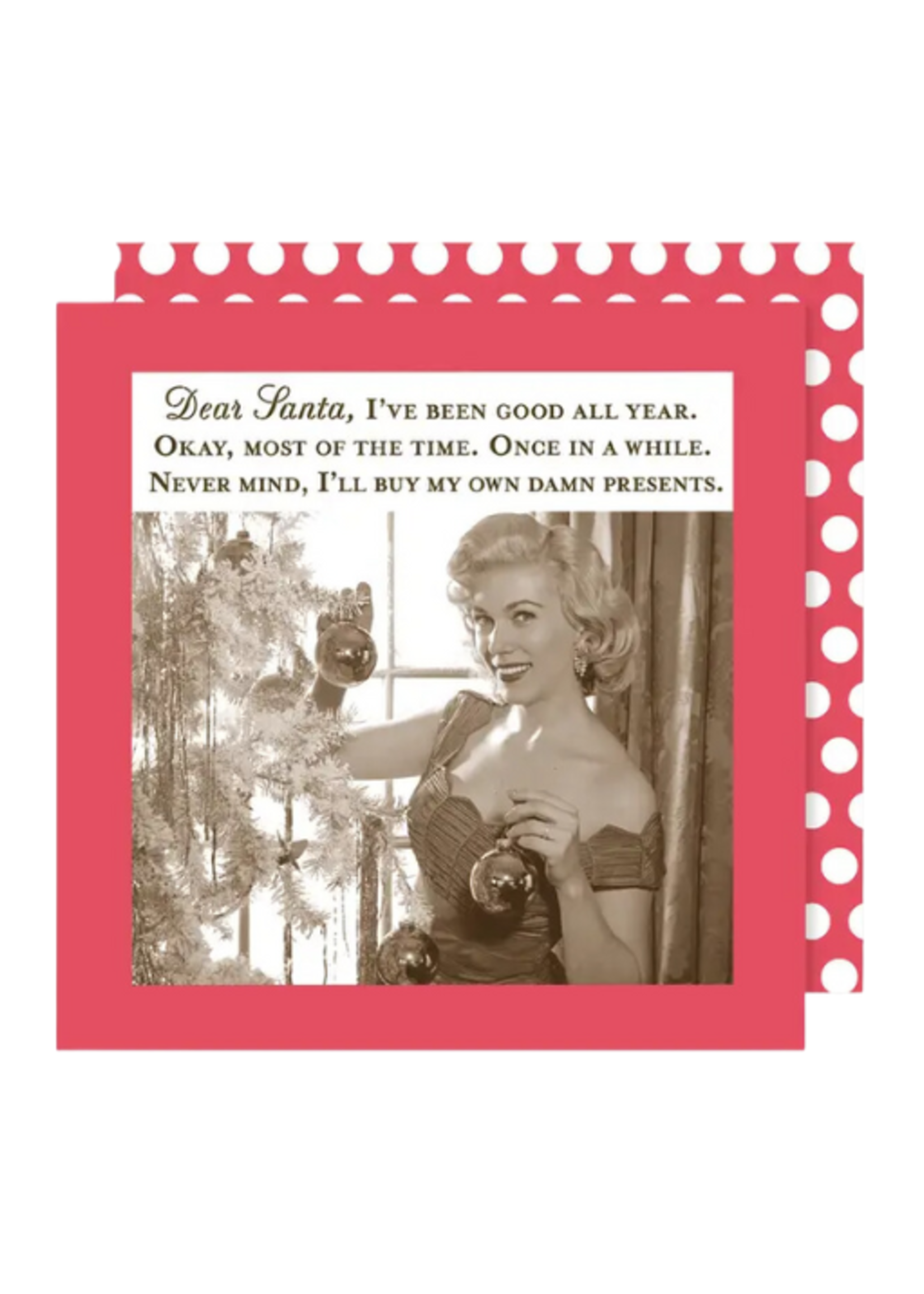 Shannon Martin Get My Own Gifts Holiday Napkin