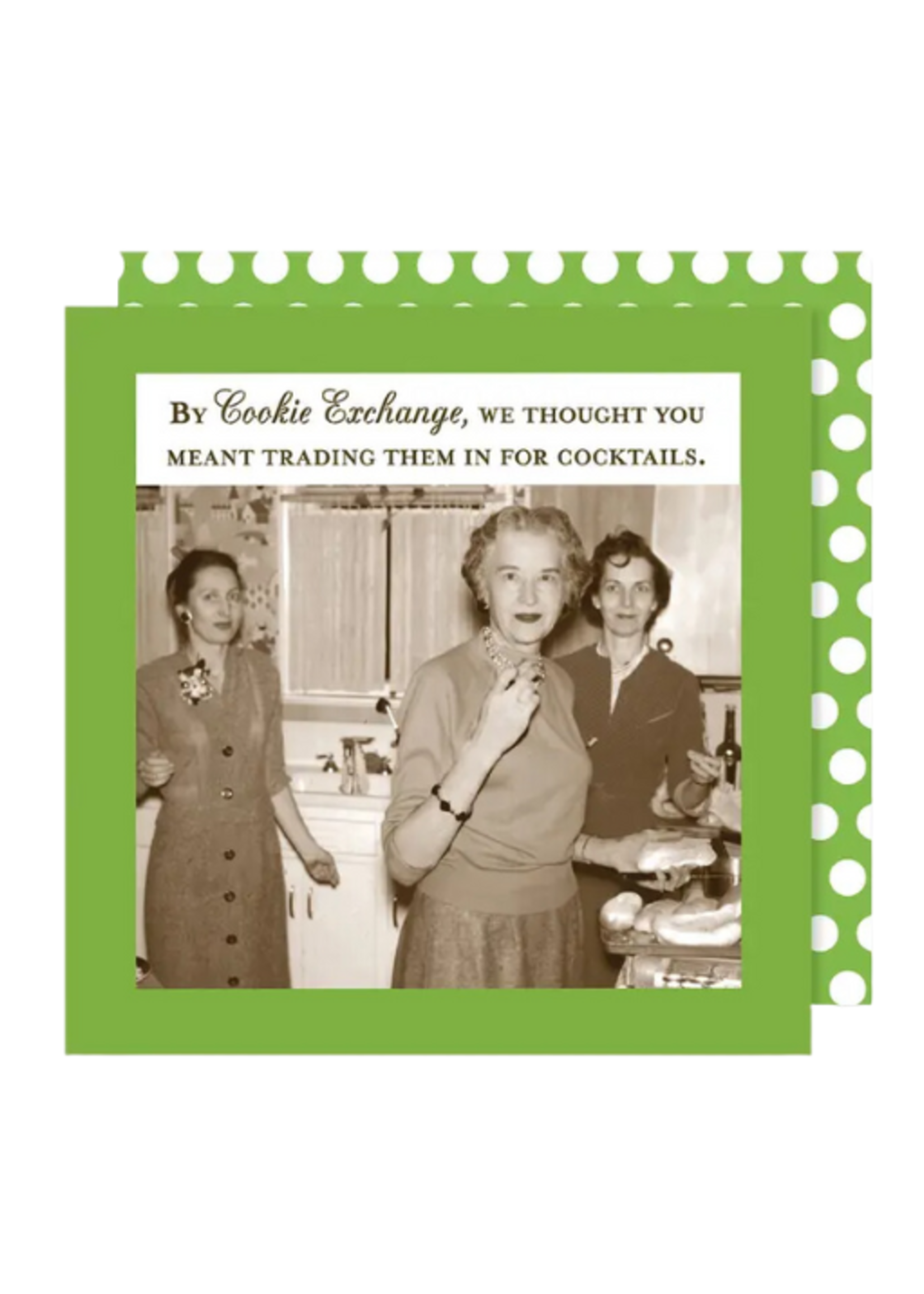 Shannon Martin Cookie Exchange Holiday Napkin