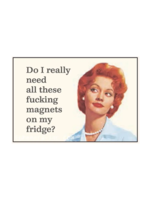 Ephemera Do I Really Need All These Fucking Magnets On My Fridge Magnet