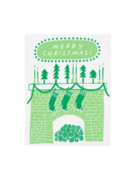 The Good Twin Holiday Card - Merry Mantle