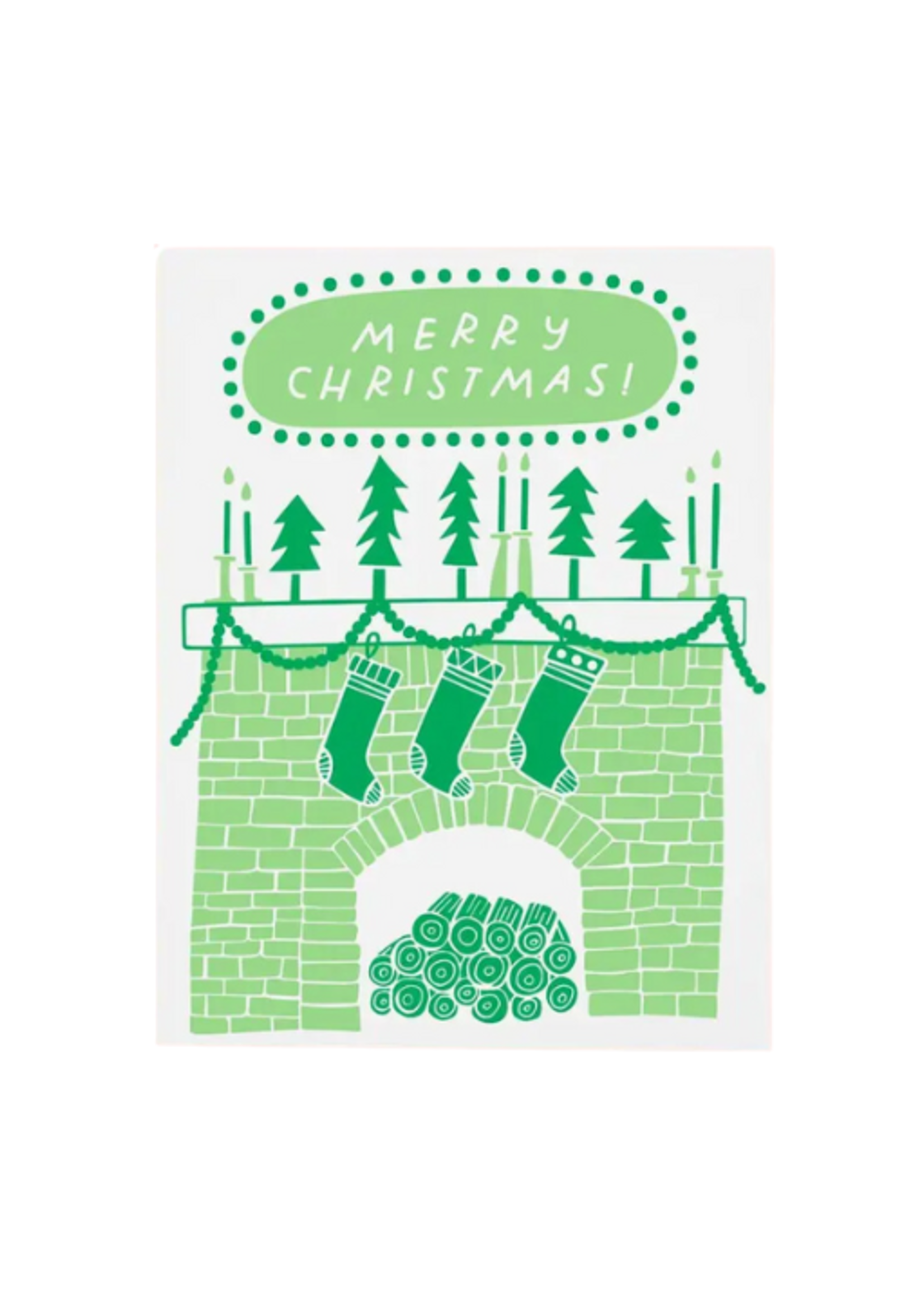 The Good Twin Holiday Card - Merry Mantle