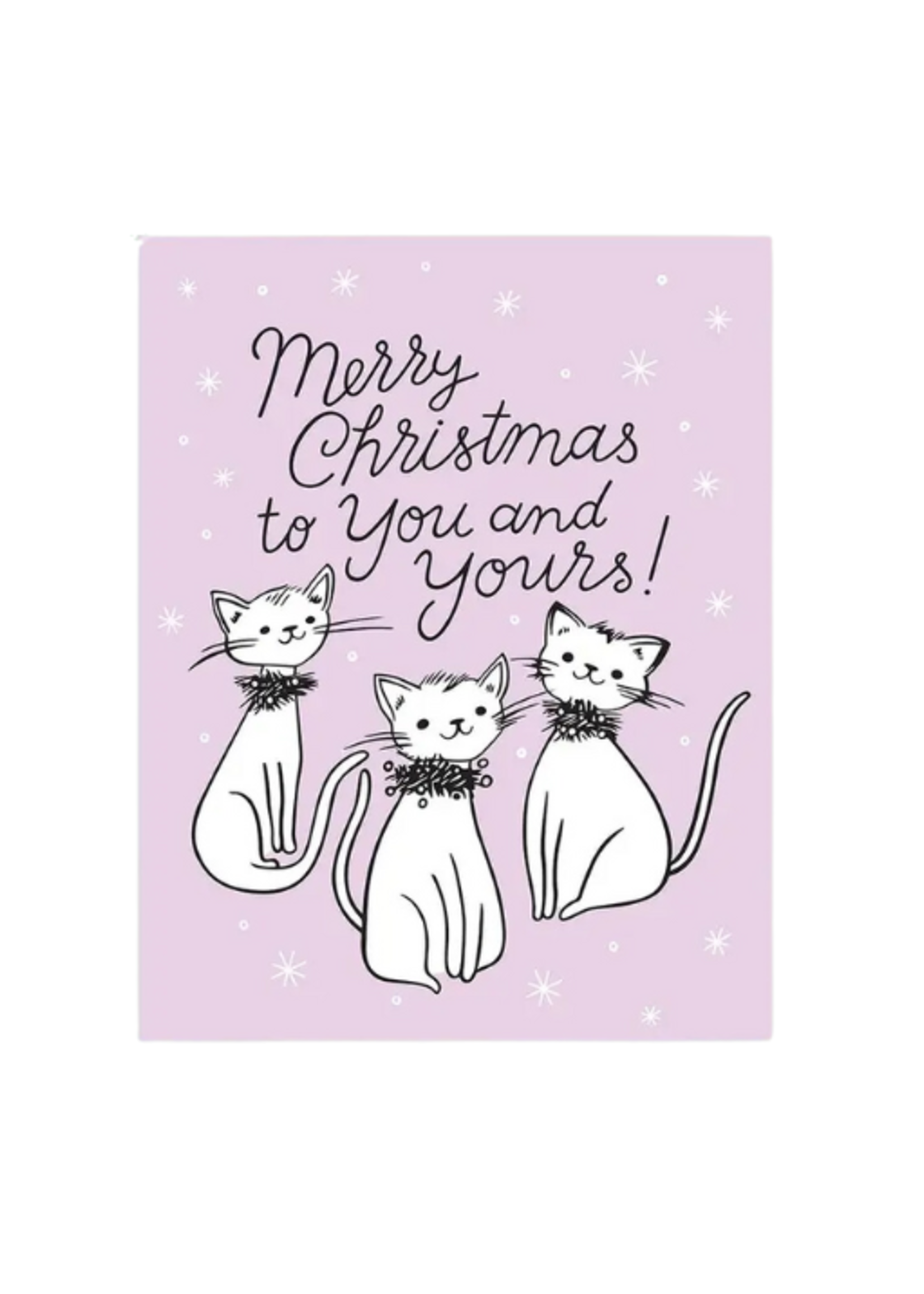 The Good Twin Holiday Card - Kitty Xmas