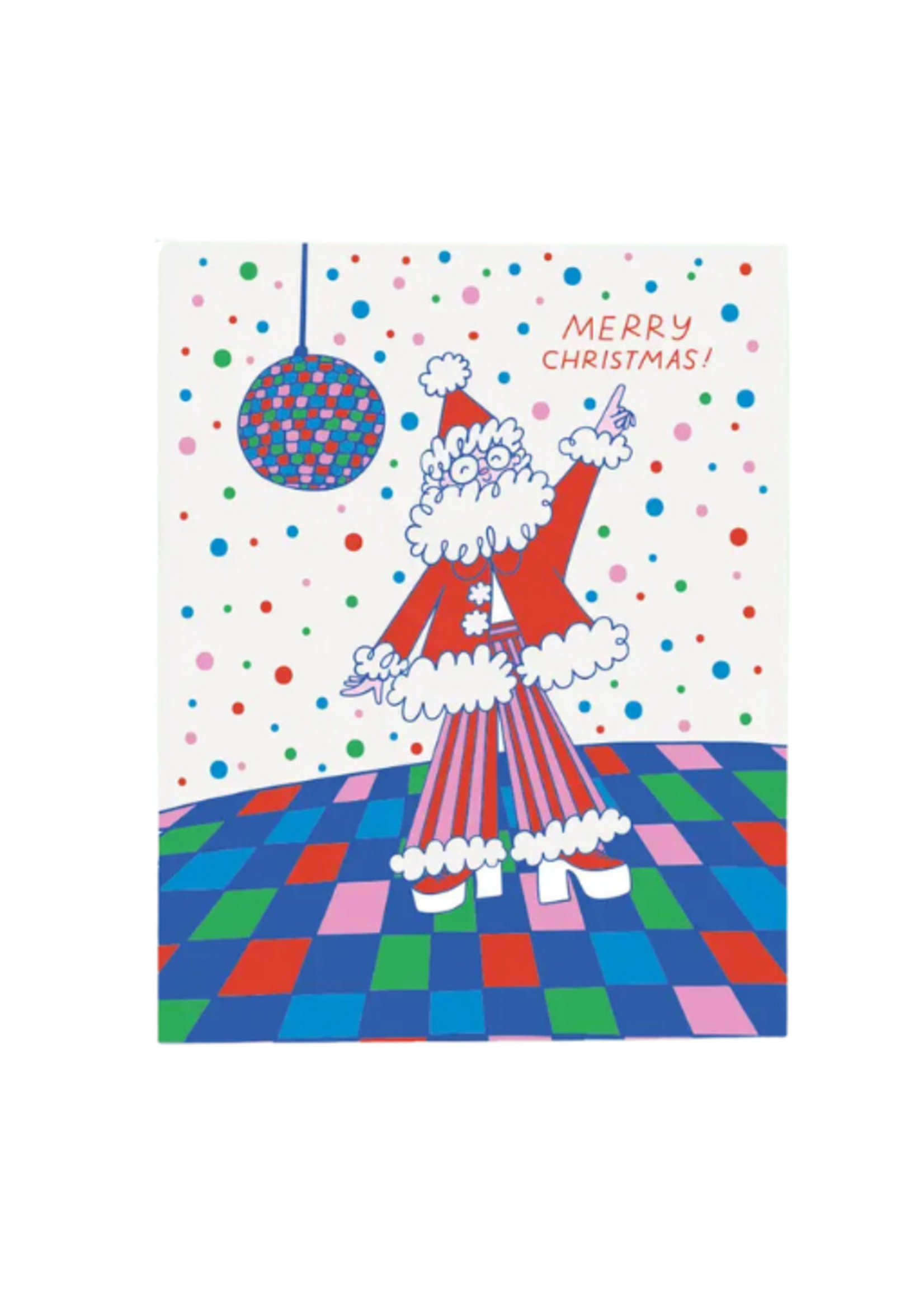 The Good Twin Holiday Card - Disco Santa