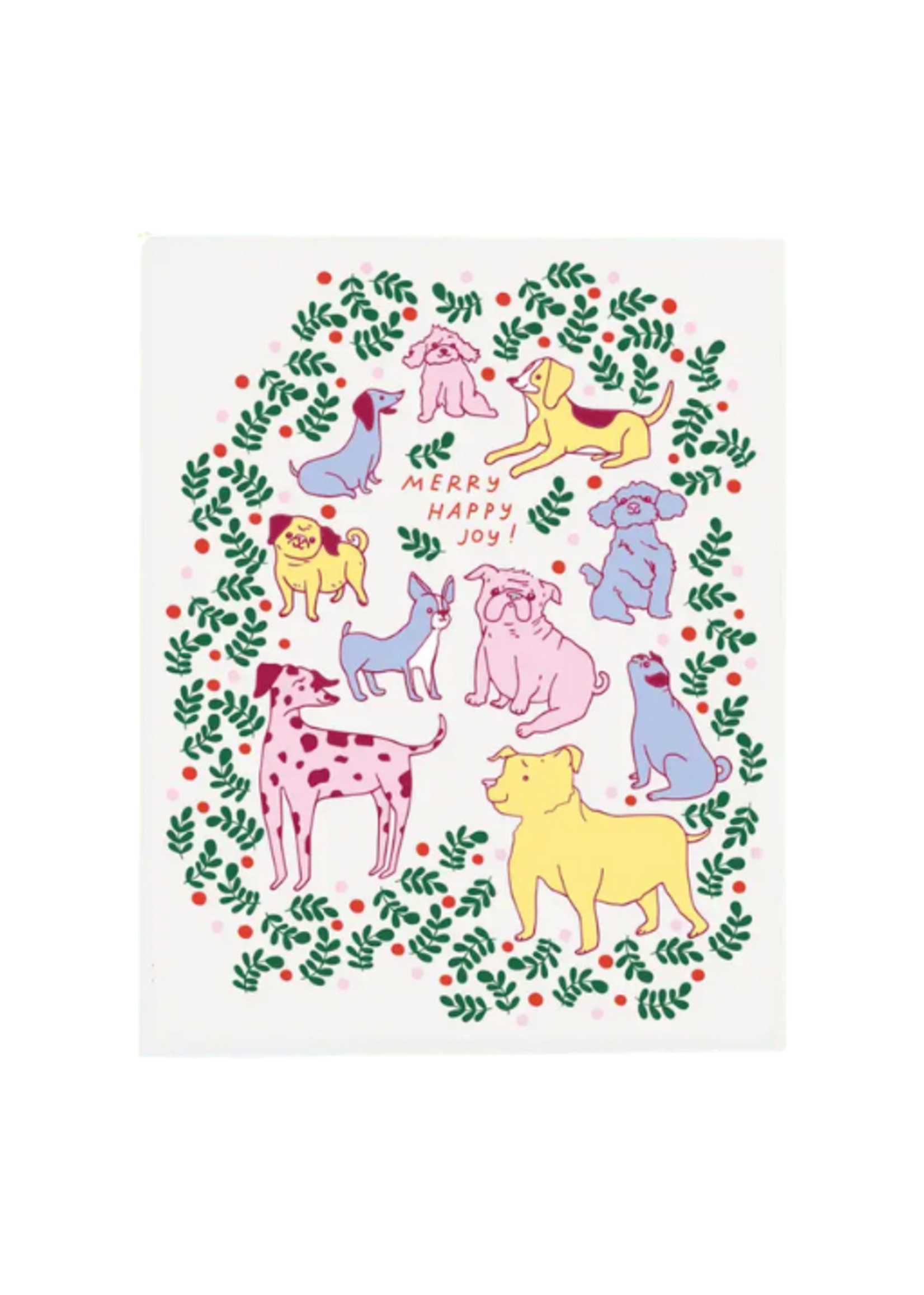 The Good Twin Holiday Cards - Joy Dogs