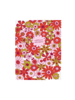 The Good Twin Holiday Card - Retro Flowers