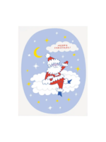 The Good Twin Holiday Card - Cloud Santa