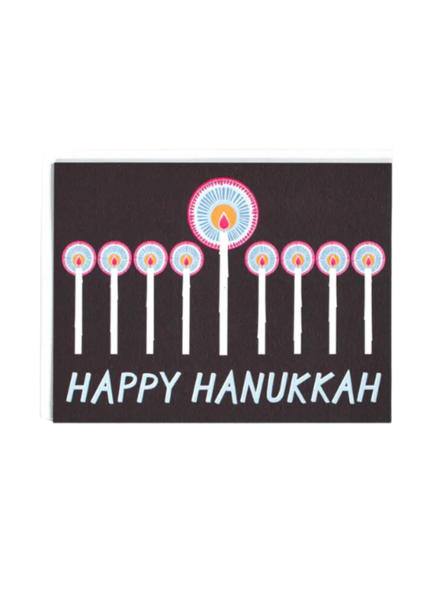 Banquet Workshop Holiday Card - Hanukkah Menorah