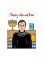 The Found Hanukkah Card - RBG