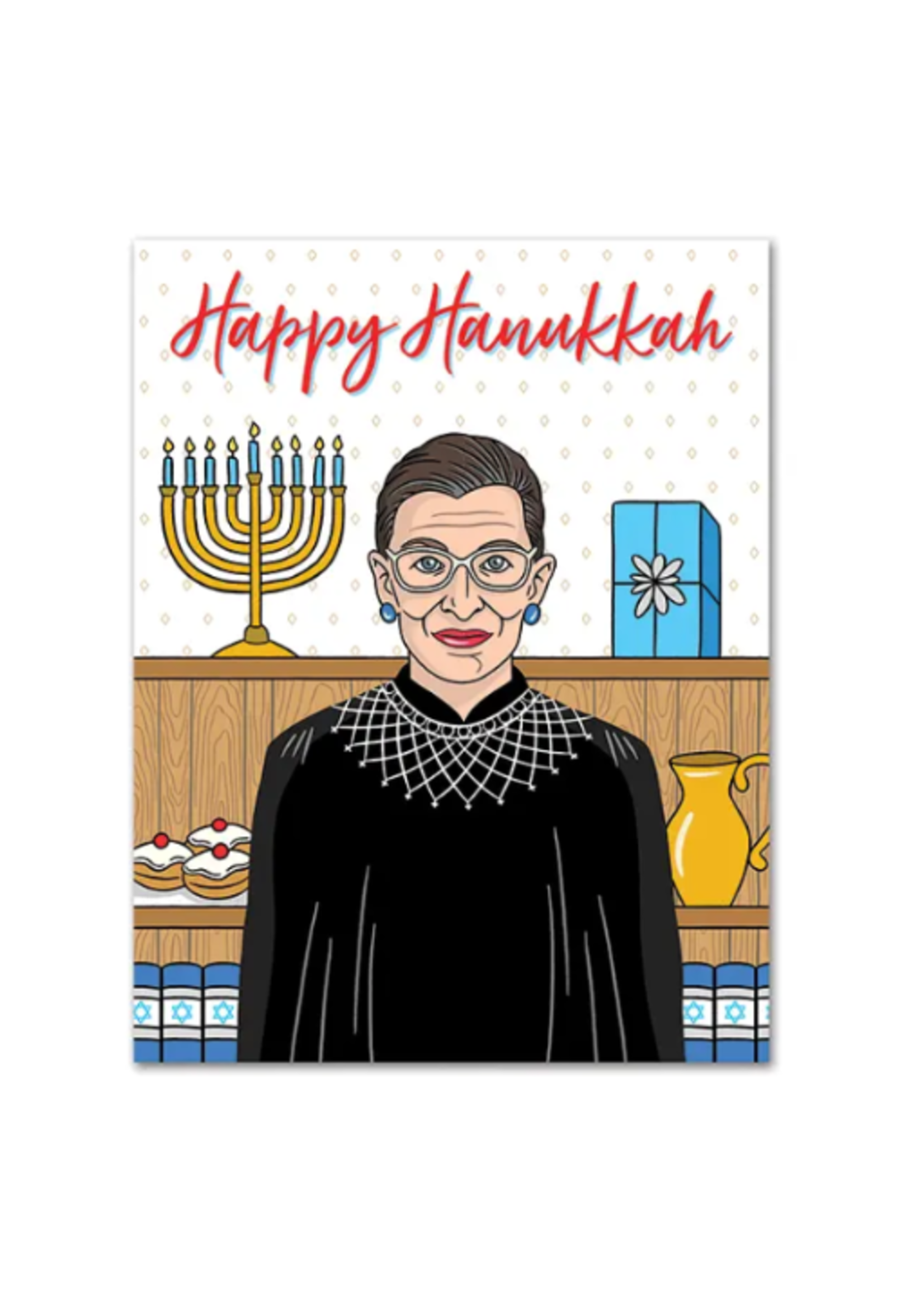The Found Hanukkah Card - RBG