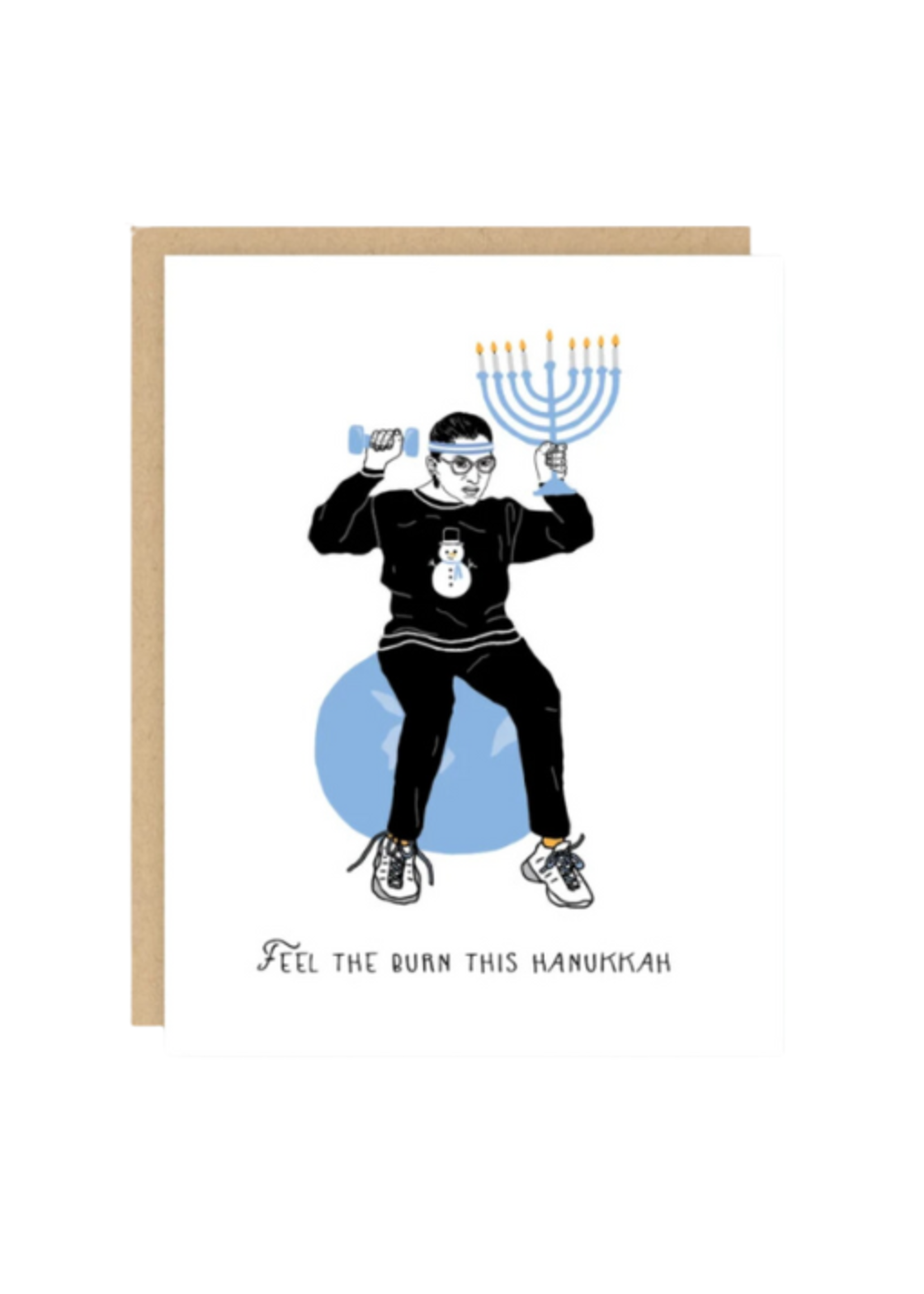 Party of One Hanukkah Card - RBG Hanukkah