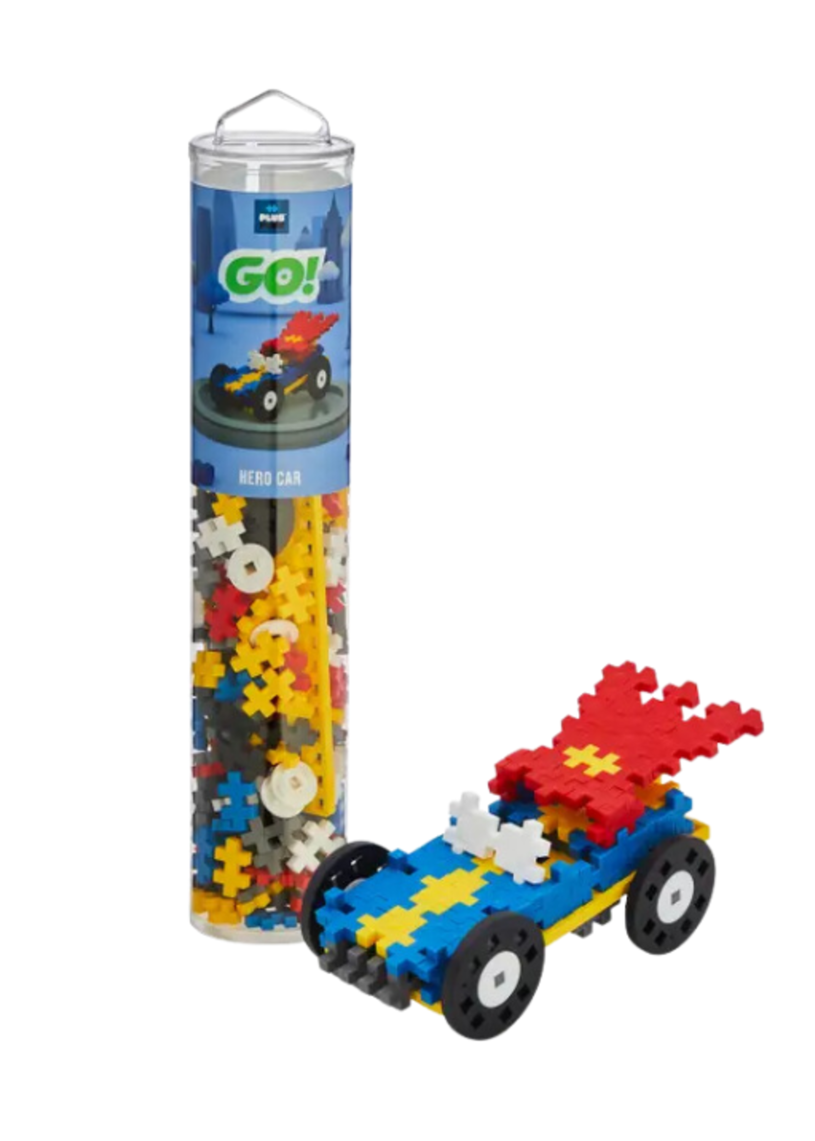 Plus Plus USA Hero Color Car Plus Plus Tube