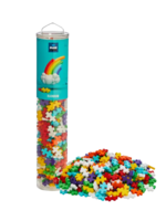 Plus Plus USA Rainbow Mix 240 pc Plus Plus Tube