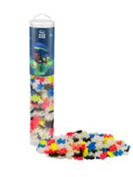 Plus Plus USA Glow Mix 240 pc Plus Plus Tube