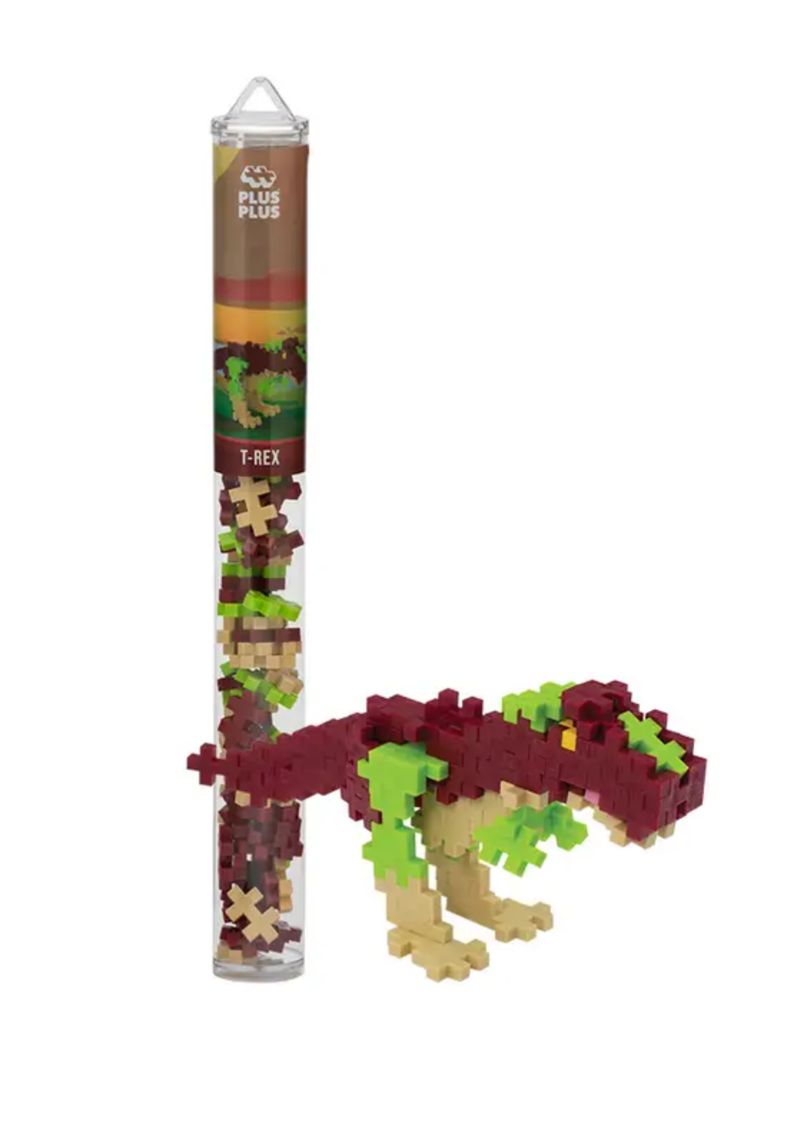 Plus Plus USA T-rex Plus Plus Tube
