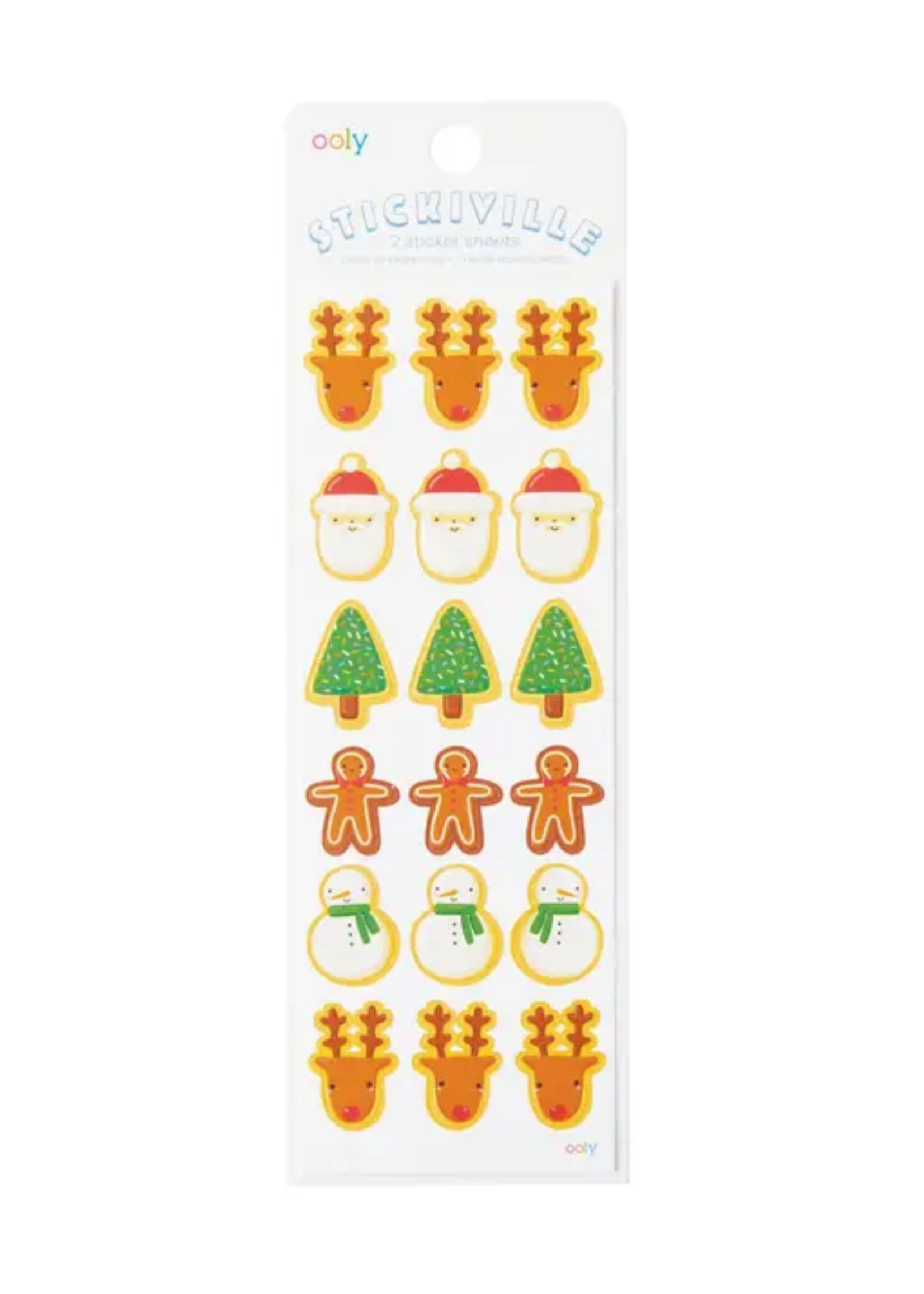 Ooly Christmas Cookies Stickiville Stickers