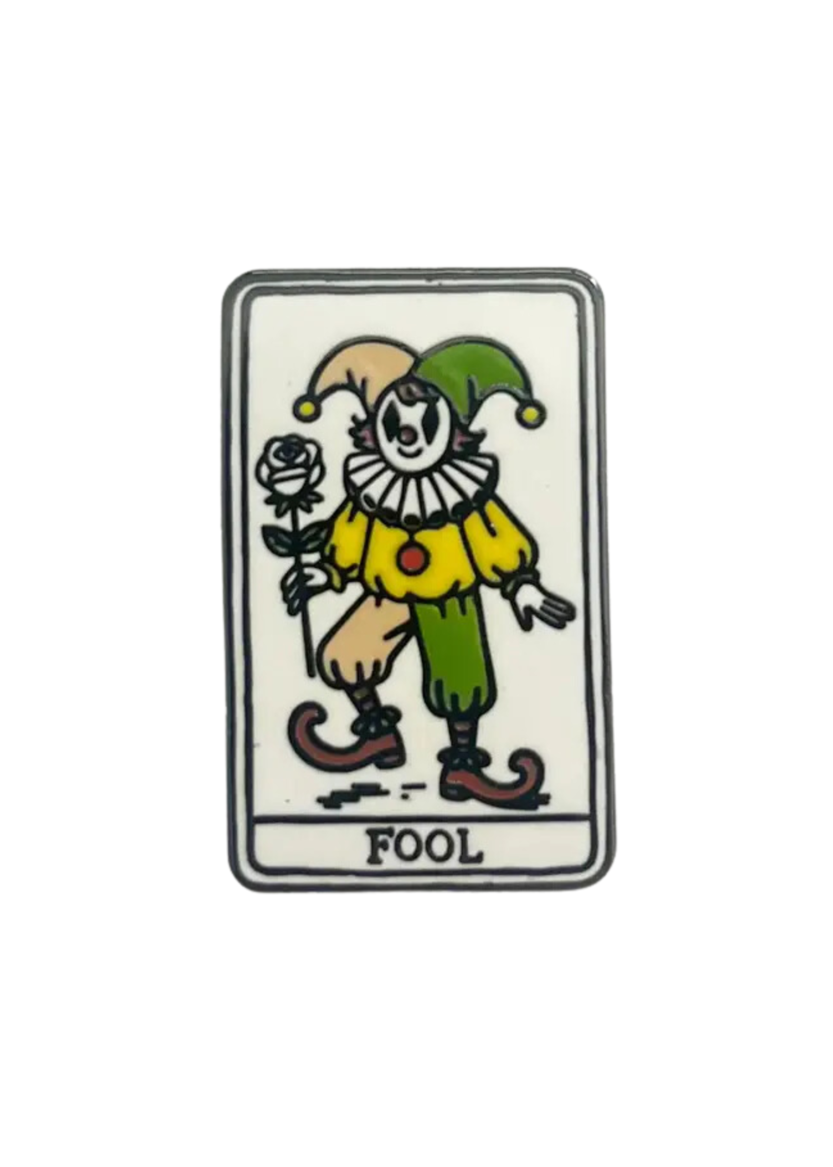 Strike Gently Co Fool Tarot Card Enamel Pin