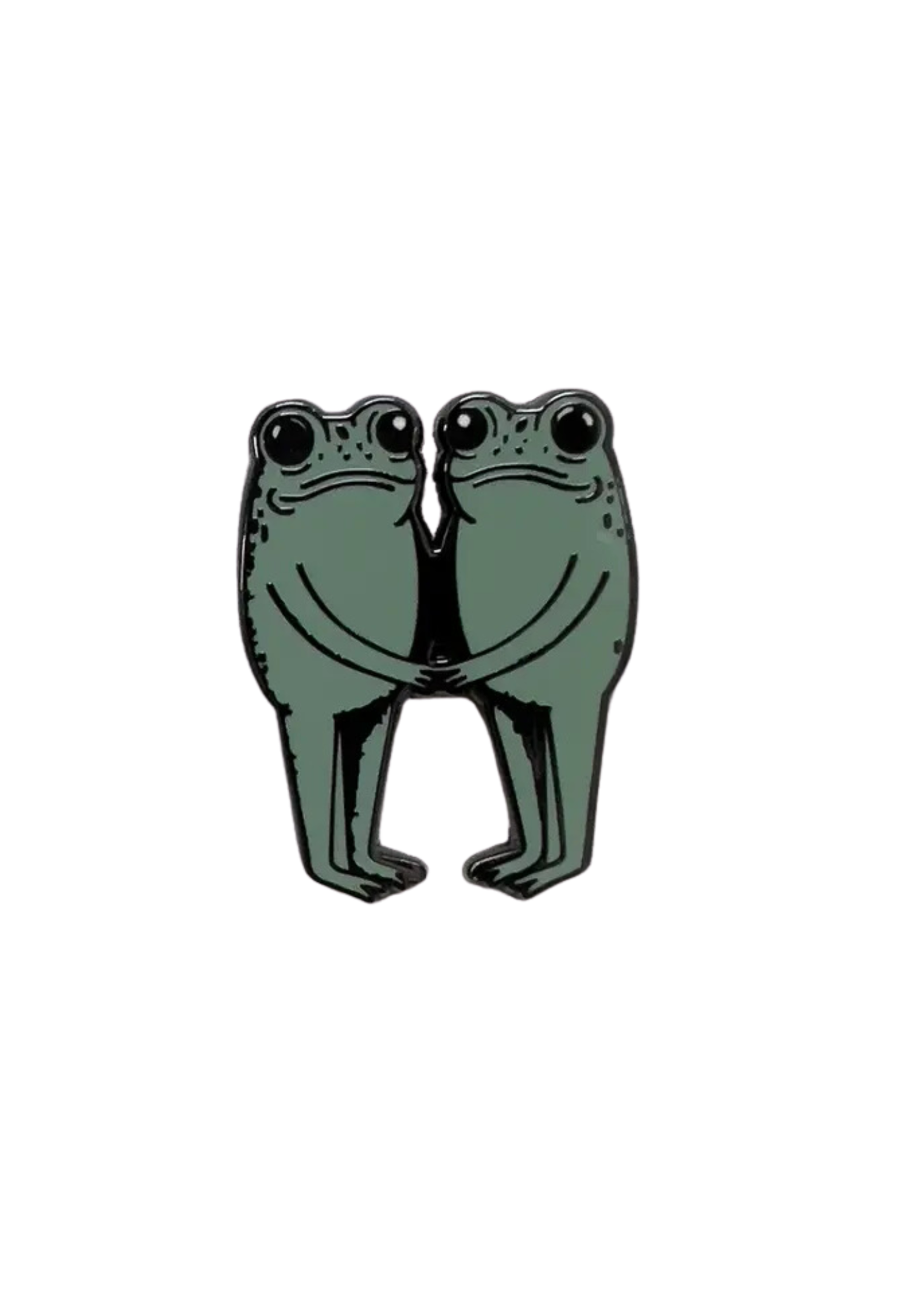 Strike Gently Co Frog Friends Enamel Pin