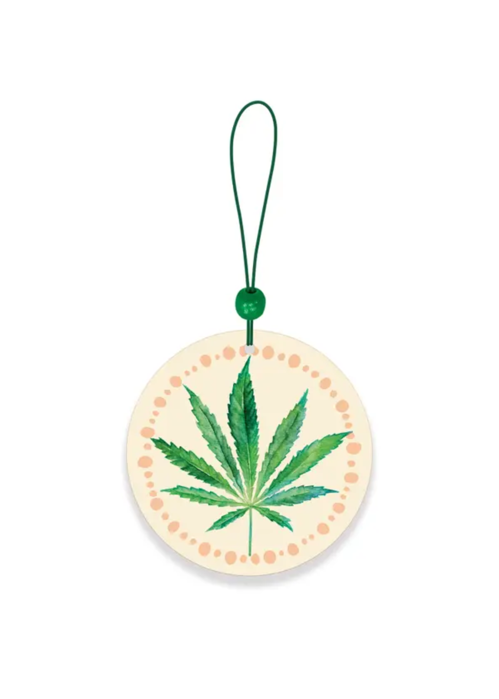 Studio Oh! / Orange Circle Studio Cannabis Leaf Air Freshener