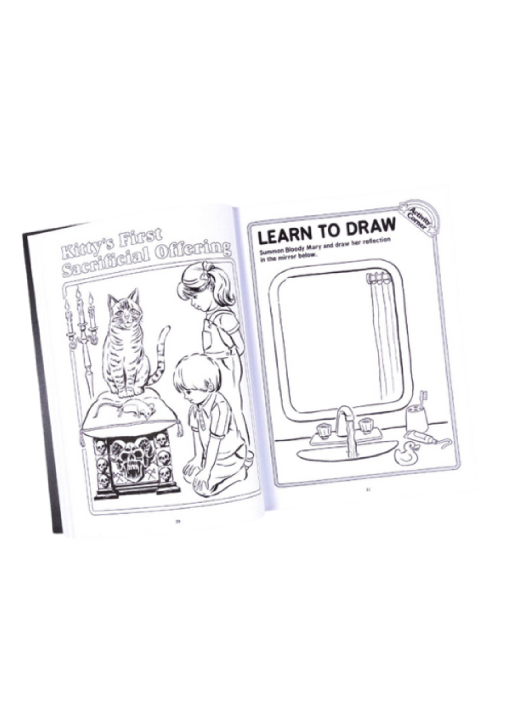 Buy Olympia Let's Summon Demons Coloring and Activity Book