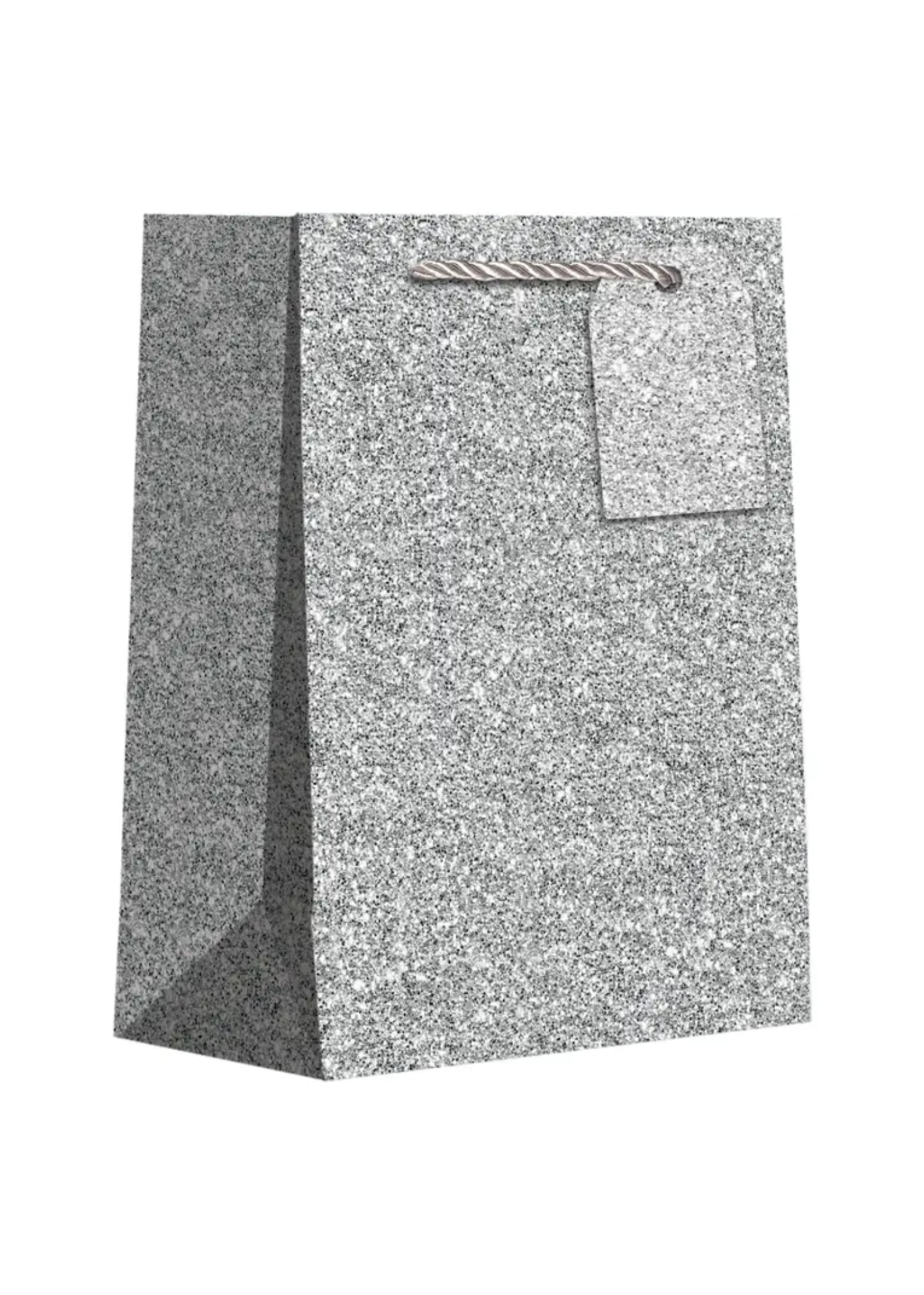 Jillson & Roberts Silver Sparkle Gift Bag