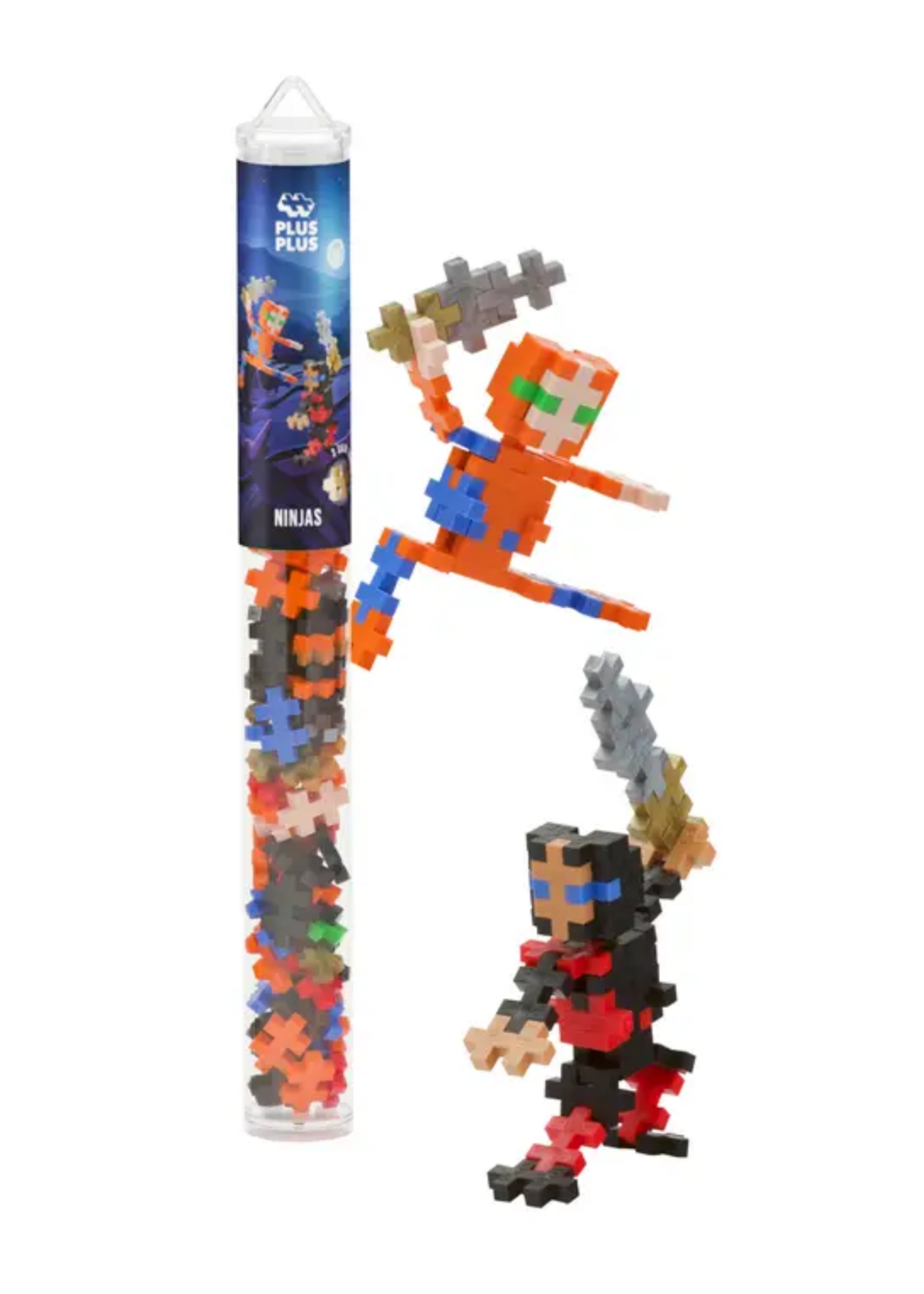 Plus Plus USA Ninjas Plus Plus Tube