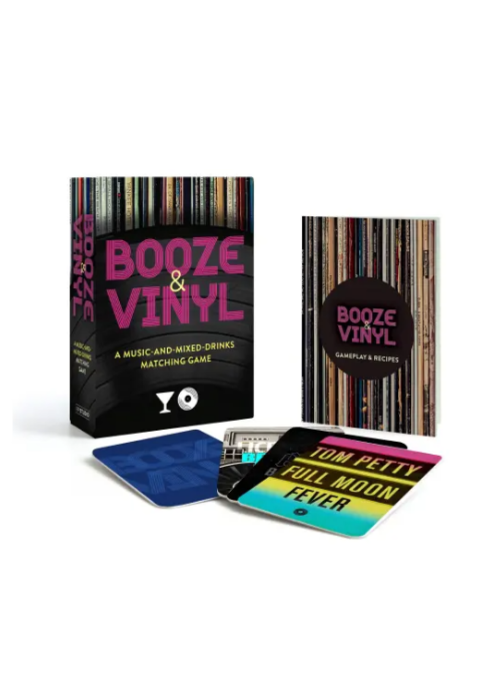 Hachette Book Group Booze & Vinyl Matching Game