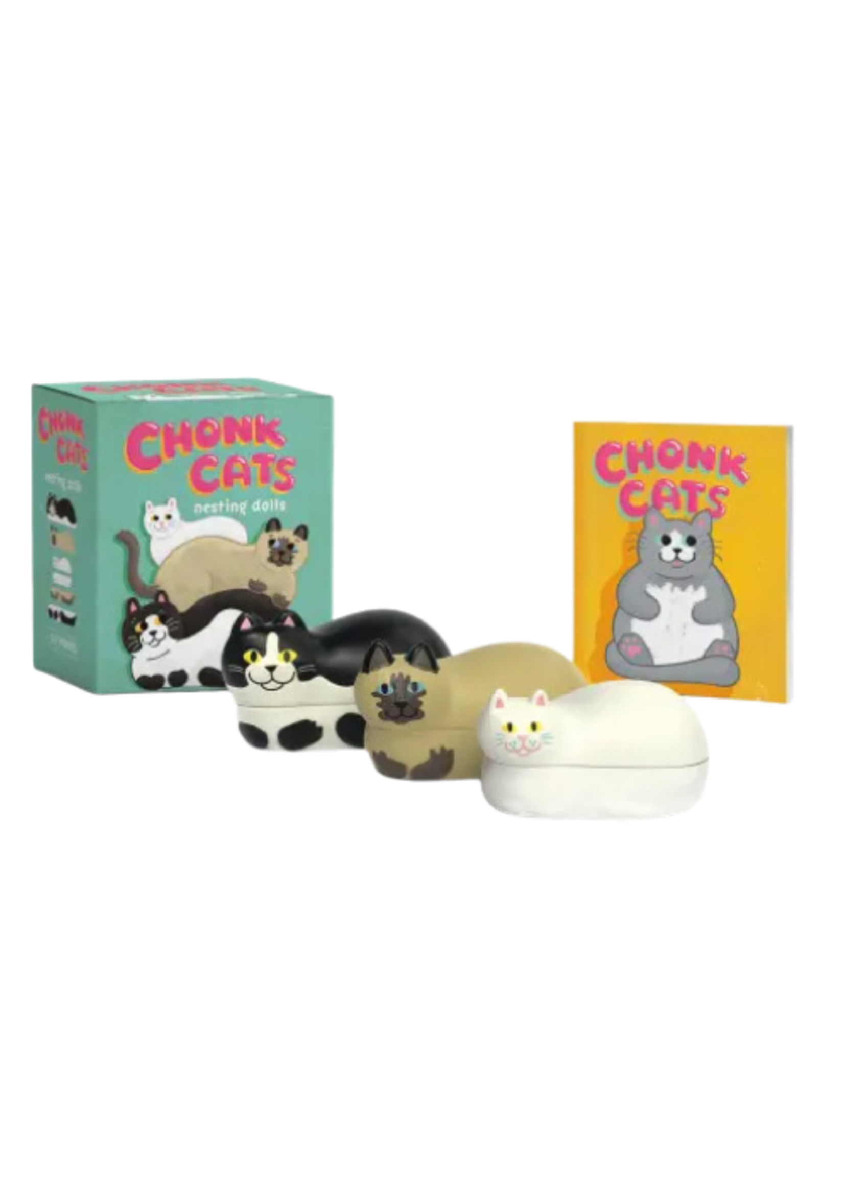 Hachette Book Group Chonk Cat Nesting Dolls