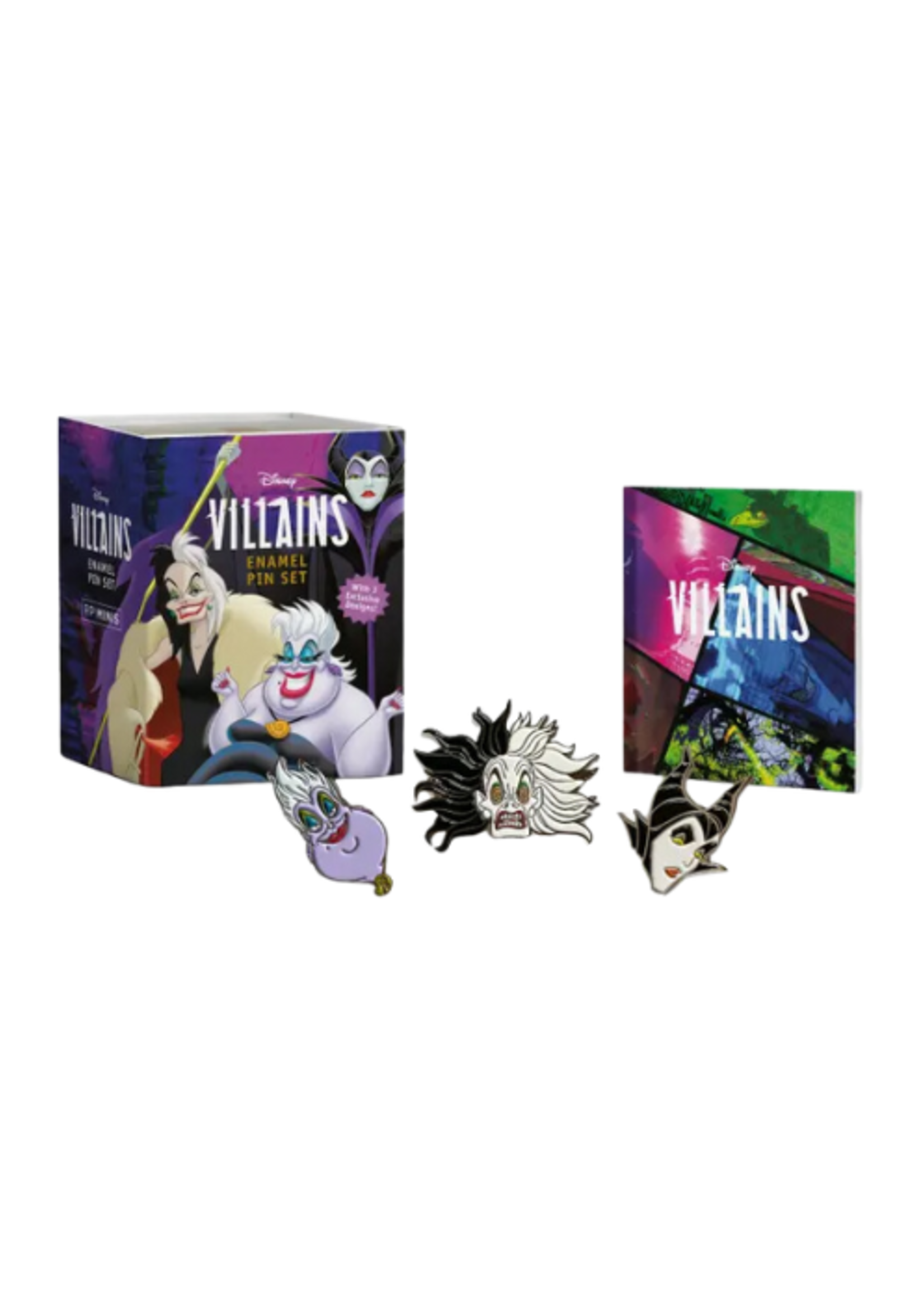 Hachette Book Group Disney Villains Enamel Pin Set