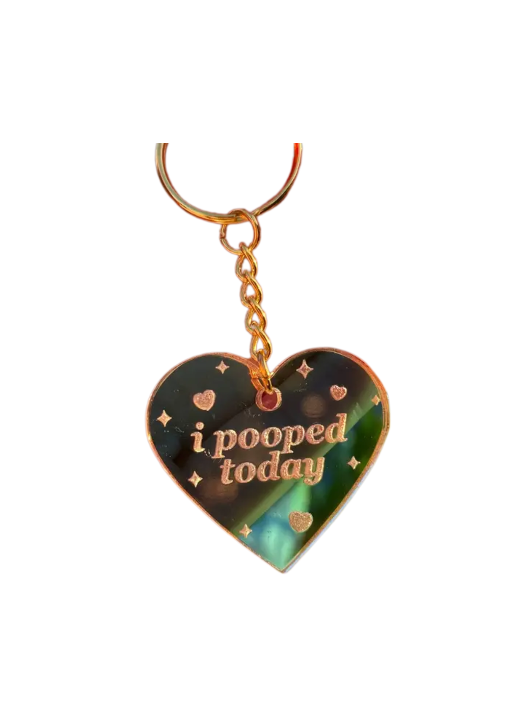 ShlemonArt I Pooped Today Keychain