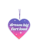 ShlemonArt Dream Big Fart Loud Air Freshener