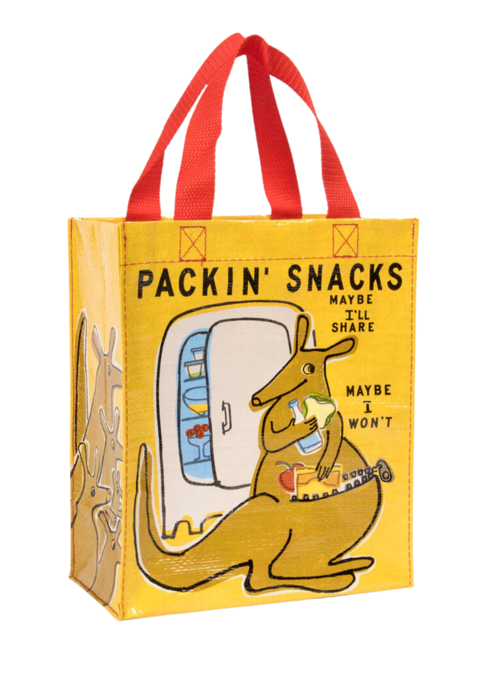 Blue Q Packin' Snacks Handy Tote