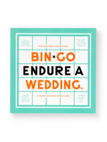 Chronicle Books Bin-go Endure A Wedding Bingo Book